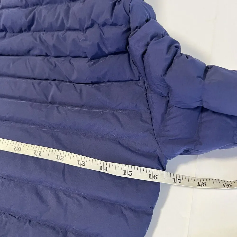 Lululemon Sz 4 Pack It Down Jacket Night Sea Blue 700 Fill Goose Down - Picture 7 of 9